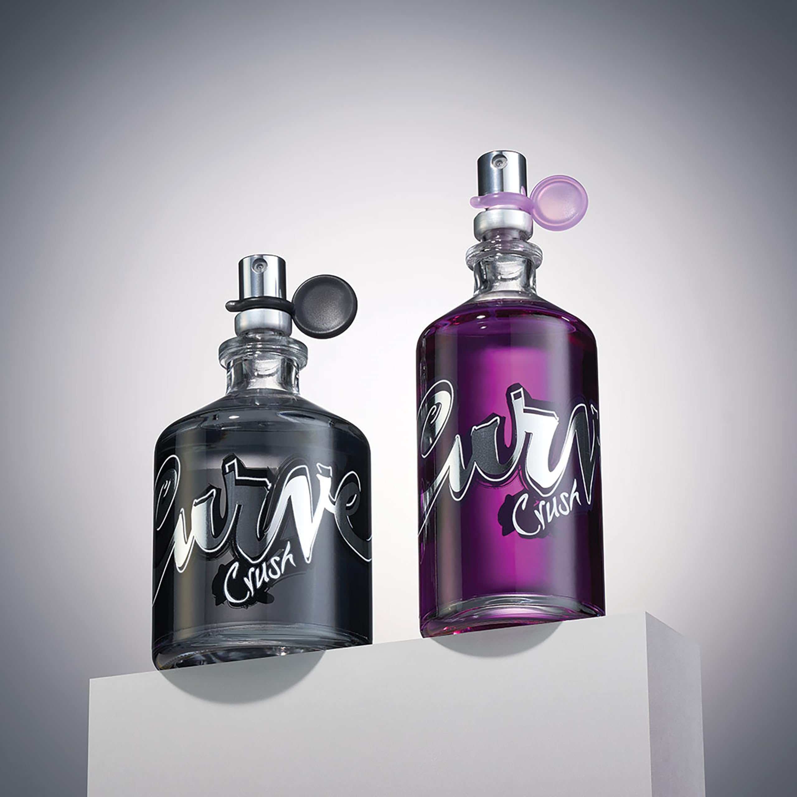 Curve Crush trial-size bottle presents affordable tester for new users.