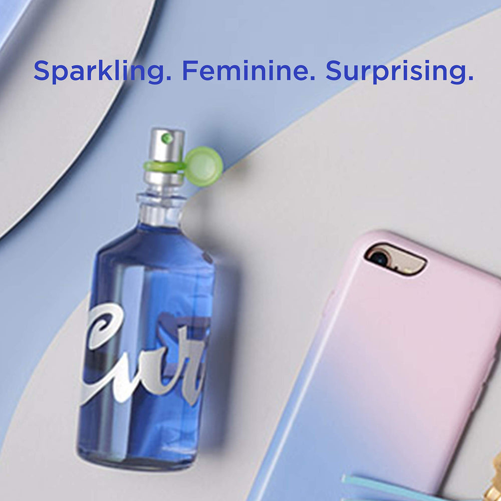 Curve Eau De Toilette bottle side angle showcases sleek everyday-wear design.