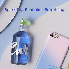 Curve Eau De Toilette bottle side angle showcases sleek everyday-wear design.