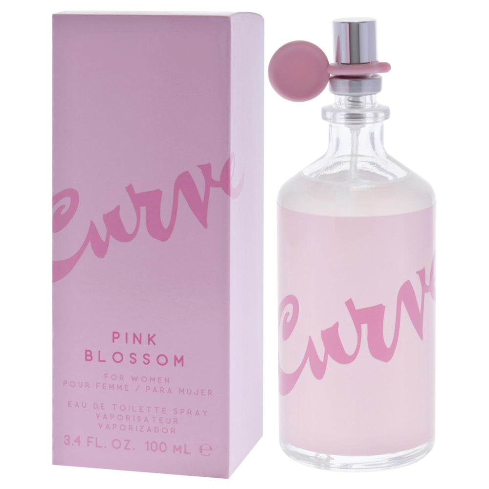 Curve Pink Blossom packaging with pink floral notes.