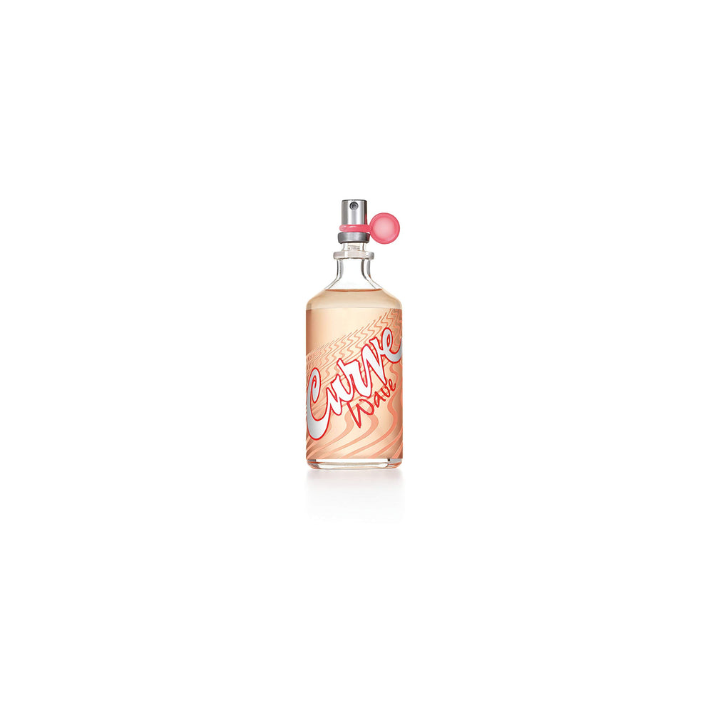 Curve Wave spray action—smooth mist for even, lasting scent.