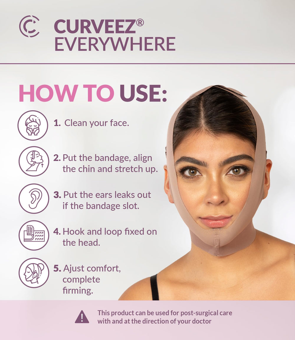 CURVEEZ Night-Wear on wearer demonstrates discreet overnight recovery option.