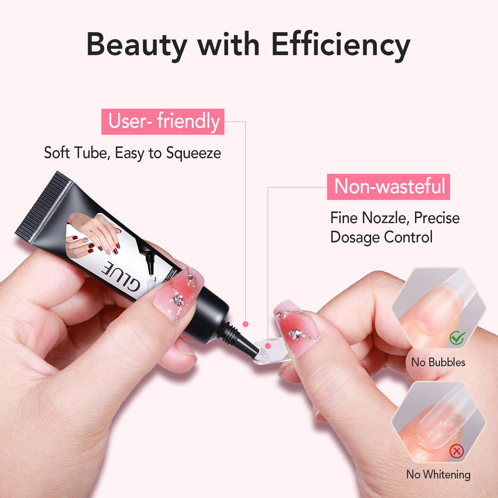 CurvlLife gentle non-acetone remover 20ml with pinpoint applicator for precision.