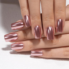Curvlife mirror-purple nails set with 30 pieces for quick, versatile manicures