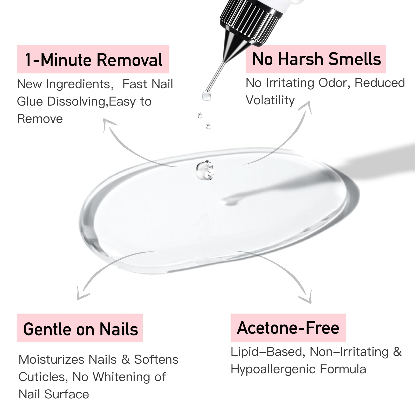 CurvlLife quick-dry gel dries fast without a lamp for at-home nails.