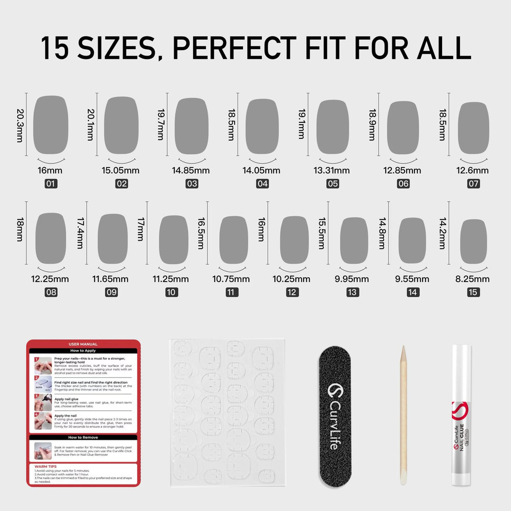 CurvLife storage box for nails keeps tips organized and portable.