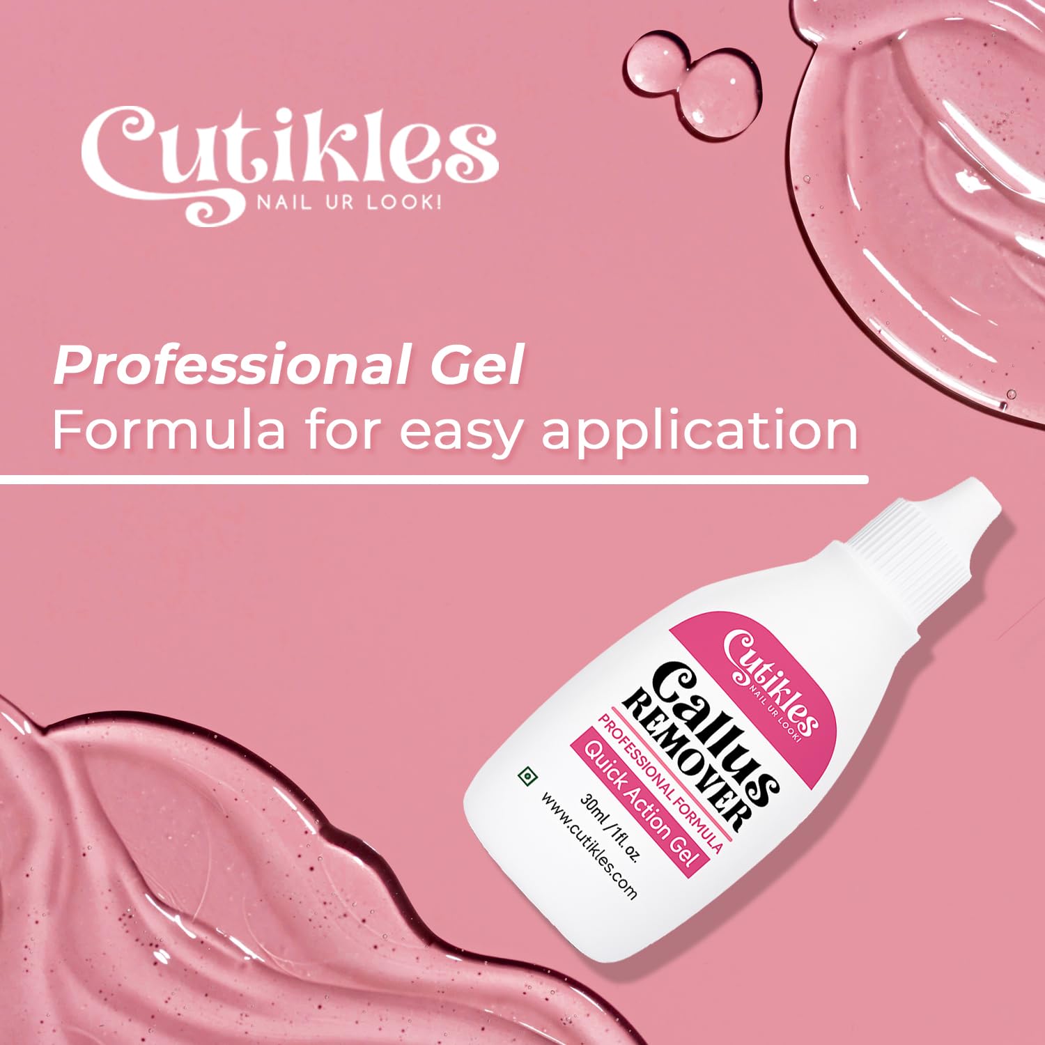 Cutikles Feet smoother after use illustrating improved look and feel.