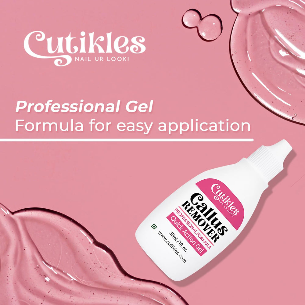 Cutikles Feet smoother after use illustrating improved look and feel.