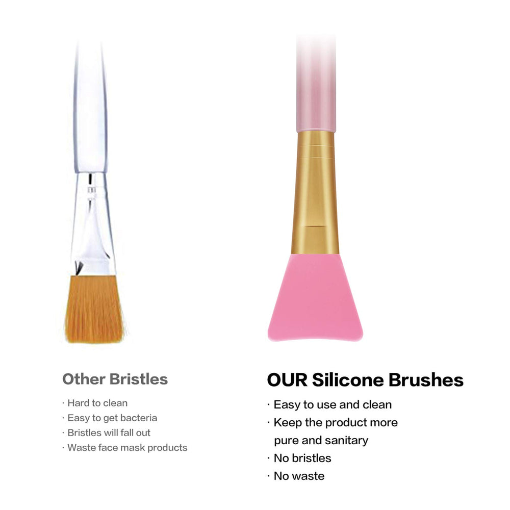 Cuttte face mask applicator enables hands-free, mess-free application.