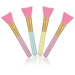 Cuttte 4pc silicone face mask applicators pack for precise mud mask application.