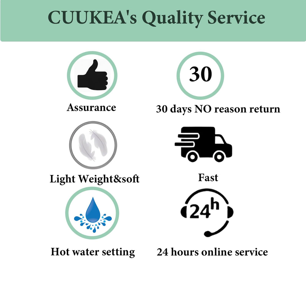 CUUKEA hair with 24h customer support for guidance