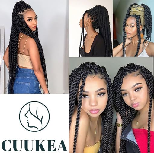 CUUKEA pre-stretched Brazilian wool hair simplifies easy installation