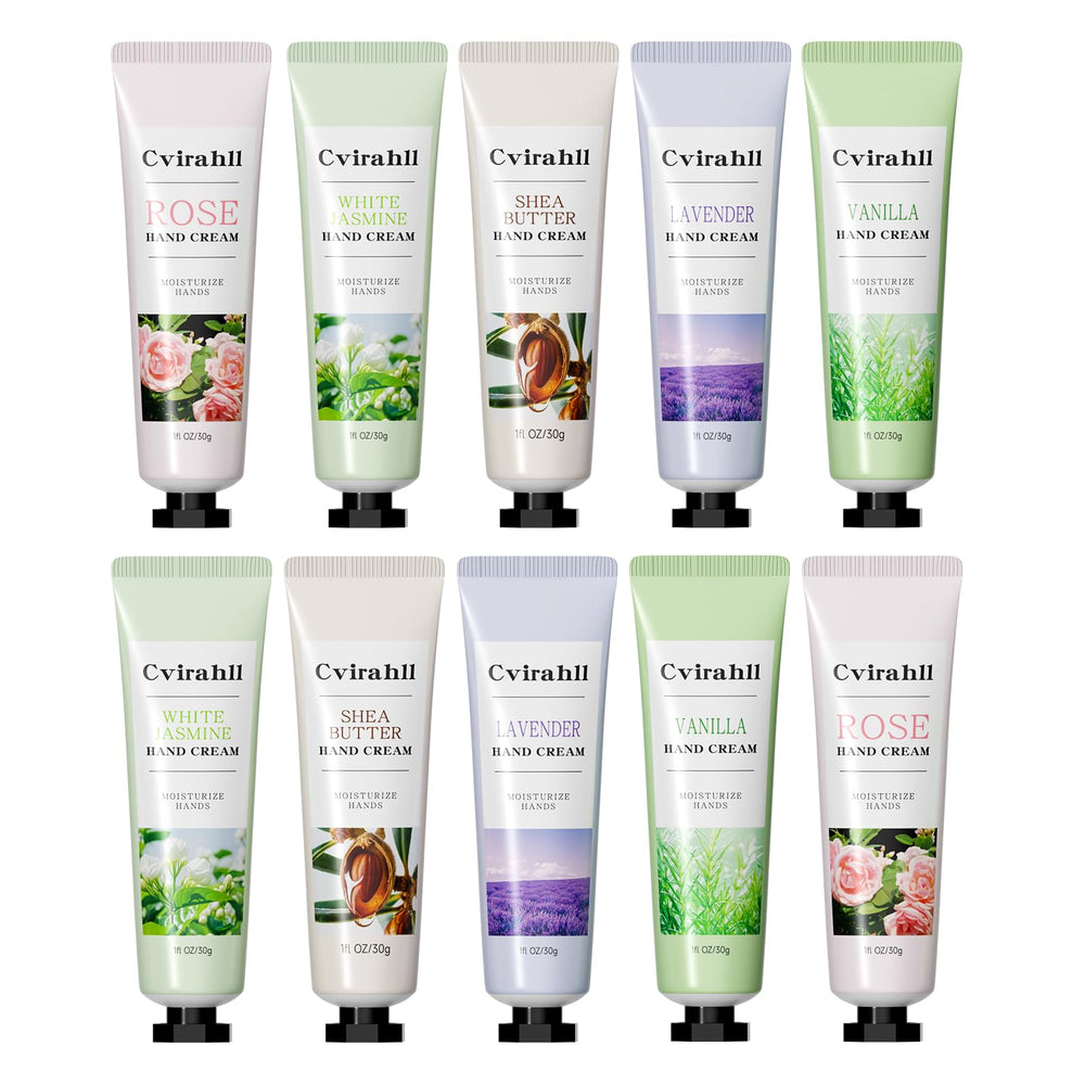 Cvirahll lavender hand cream tube provides soothing moisture for soft hands