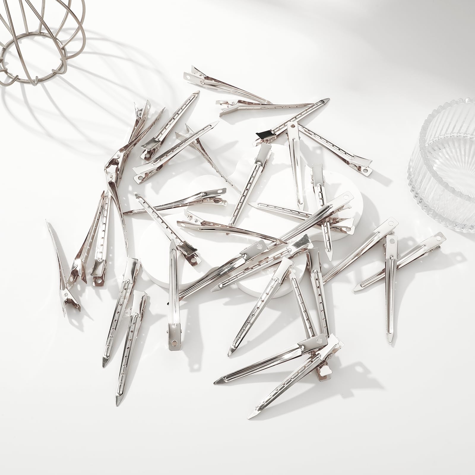 CWJCYTNSN rustproof hair clip surface remains smooth after styling.