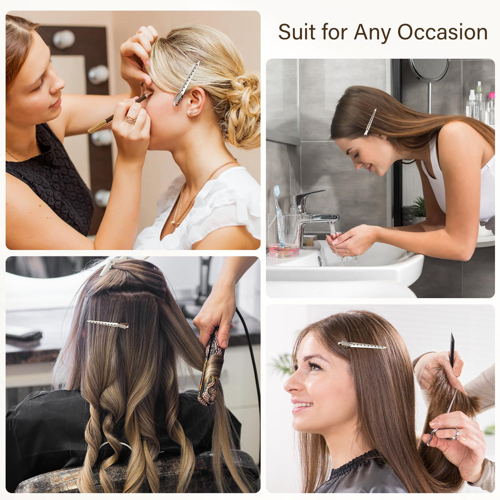 CWJCYTNSN salon-ready clip for thick or thin hair during coloring and styling.