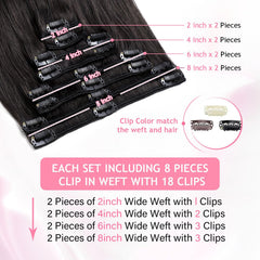 CWRDK double weft secure clip system delivers durable, comfortable wear.