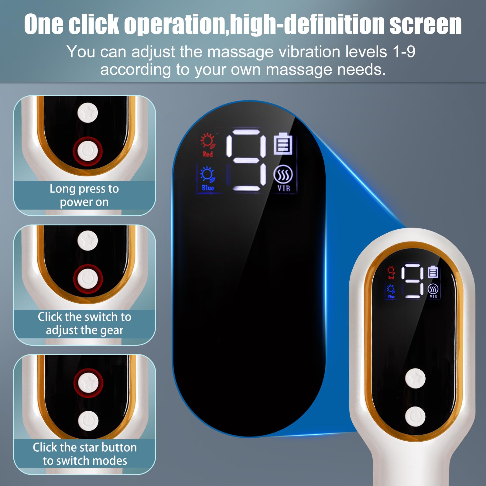 CWTUL Laser Hair Growth Comb light therapy panel highlights dual-wavelength exposure