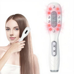 CWTUL Laser Therapy Hair Growth Comb front view shows handheld design for home use.