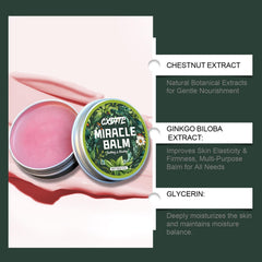 CXDFTL Miracle Balm jar closeup shows smooth, fast-absorbing texture.