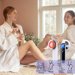 CXGRISE cellulite massage on legs showing smoother skin feel during sessions