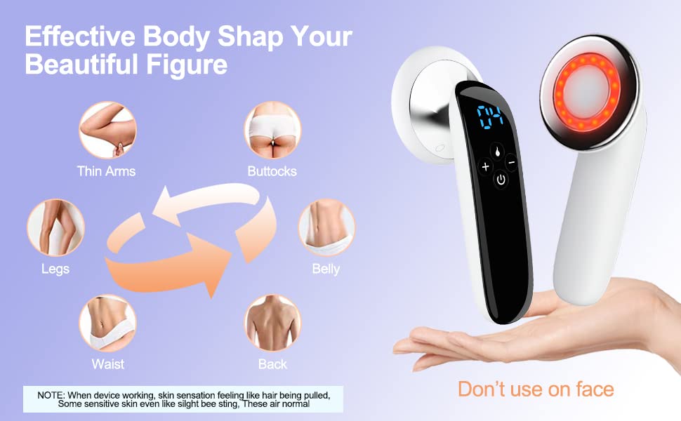 CXGRISE three mode control allows personalized intensity during use