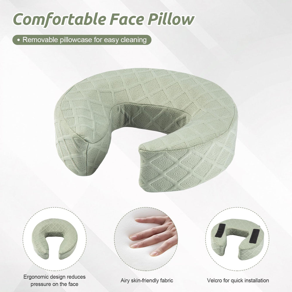 Cxgros portable massage kit on bed ready for quick setup
