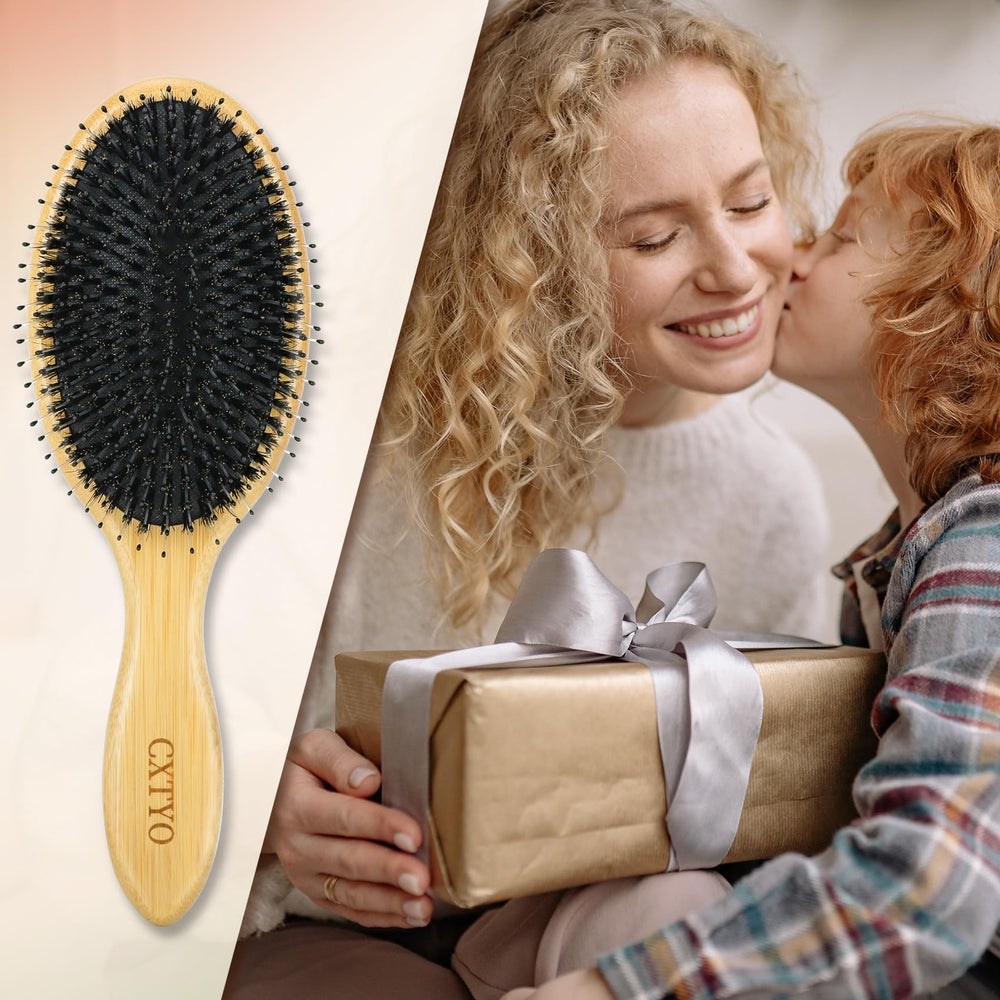 CXTYO works for thick hair, smoothing strands while preserving volume.