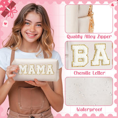 CY2SIDE makeup bag zipper closure keeps contents secure during travel