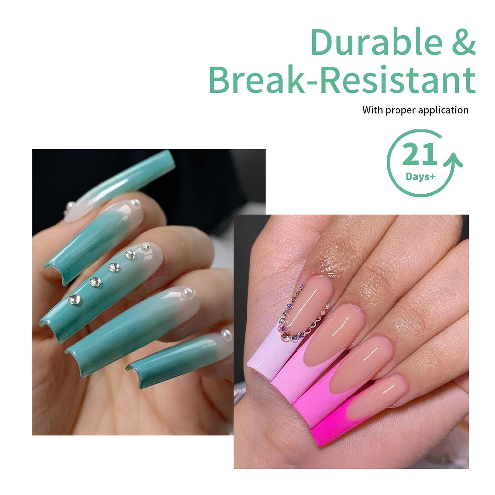 Cycullinyt DIY manicure with friends using 250pcs tips.