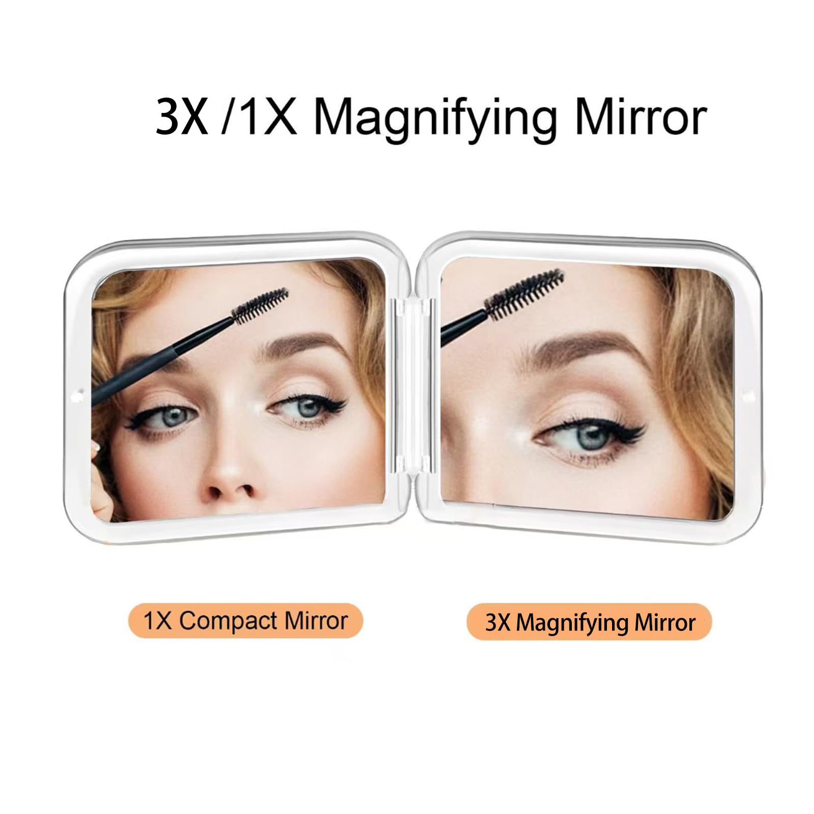 CYHTSHFZ compact mirror 5x-1x delivers precise makeup application.