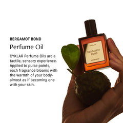 CYKLAR Bergamot Bond roll-on delivers precise on-the-go fragrance touch-ups.