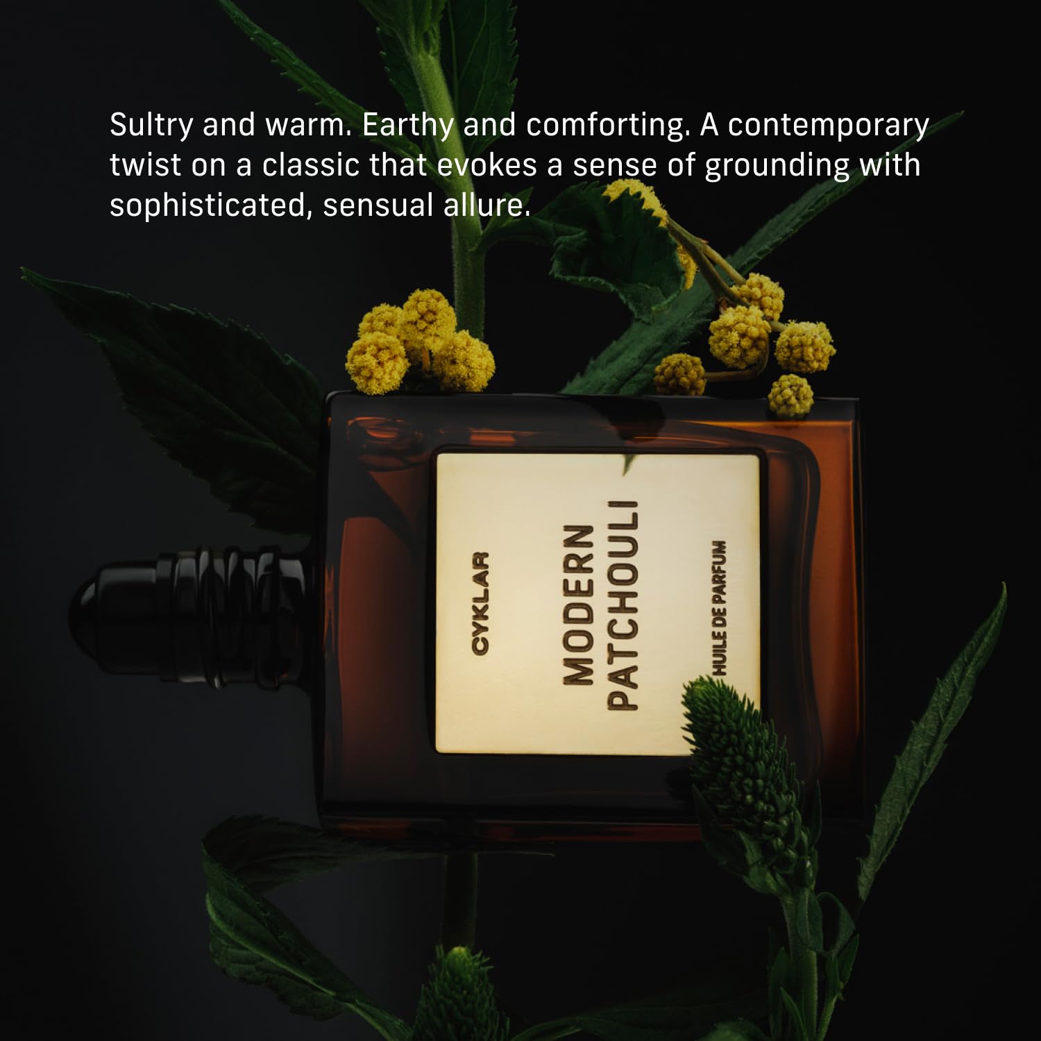CYKLAR bergamot-verbena-note-blend close-up highlighting warm, earthy scent profile.