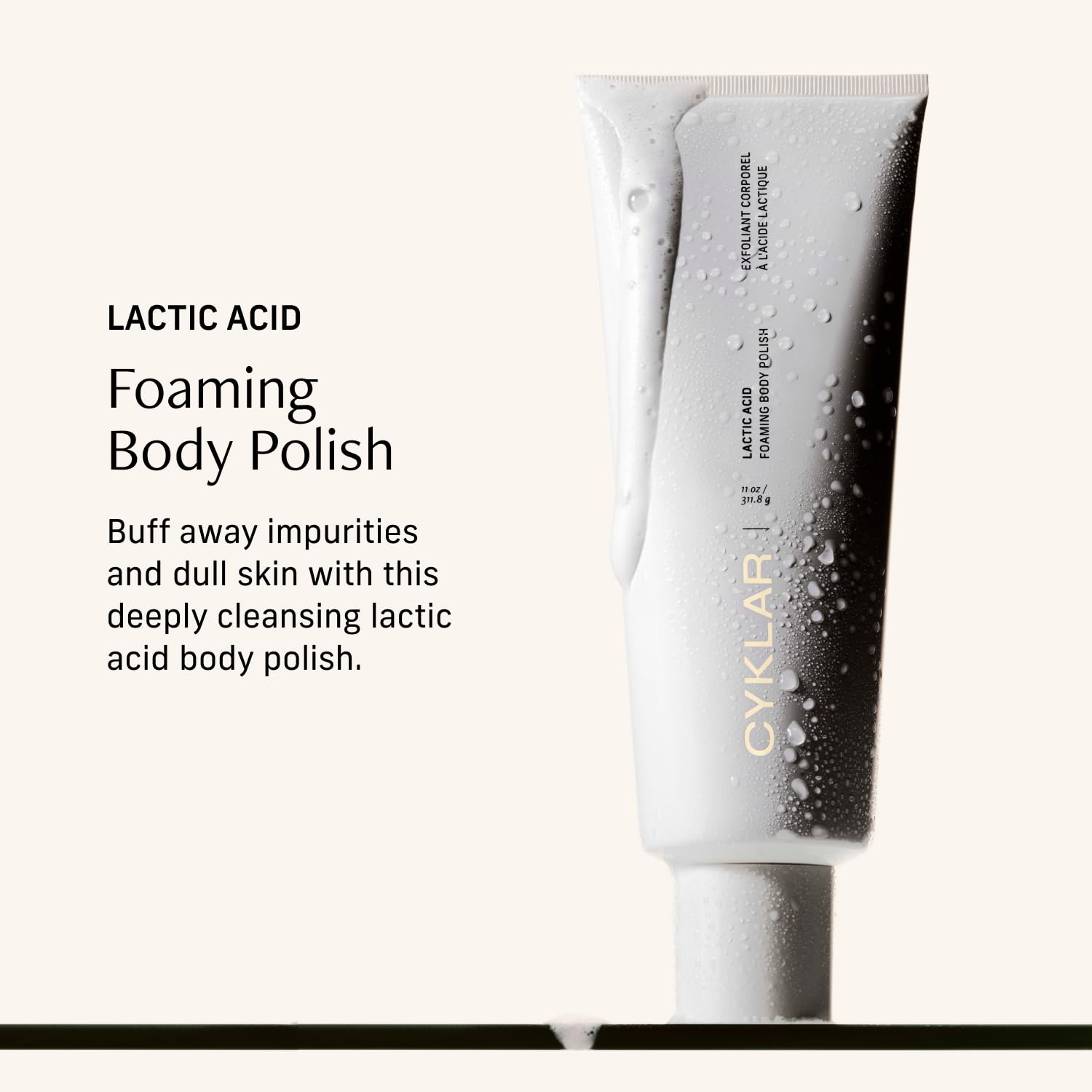 CYKLAR polish with volcanic pumice particles for physical exfoliation