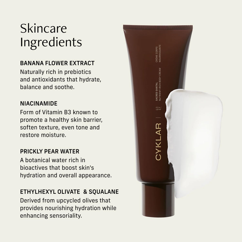CYKLAR Olive-derived Squalane texture shot communicates lasting moisture and barrier support.
