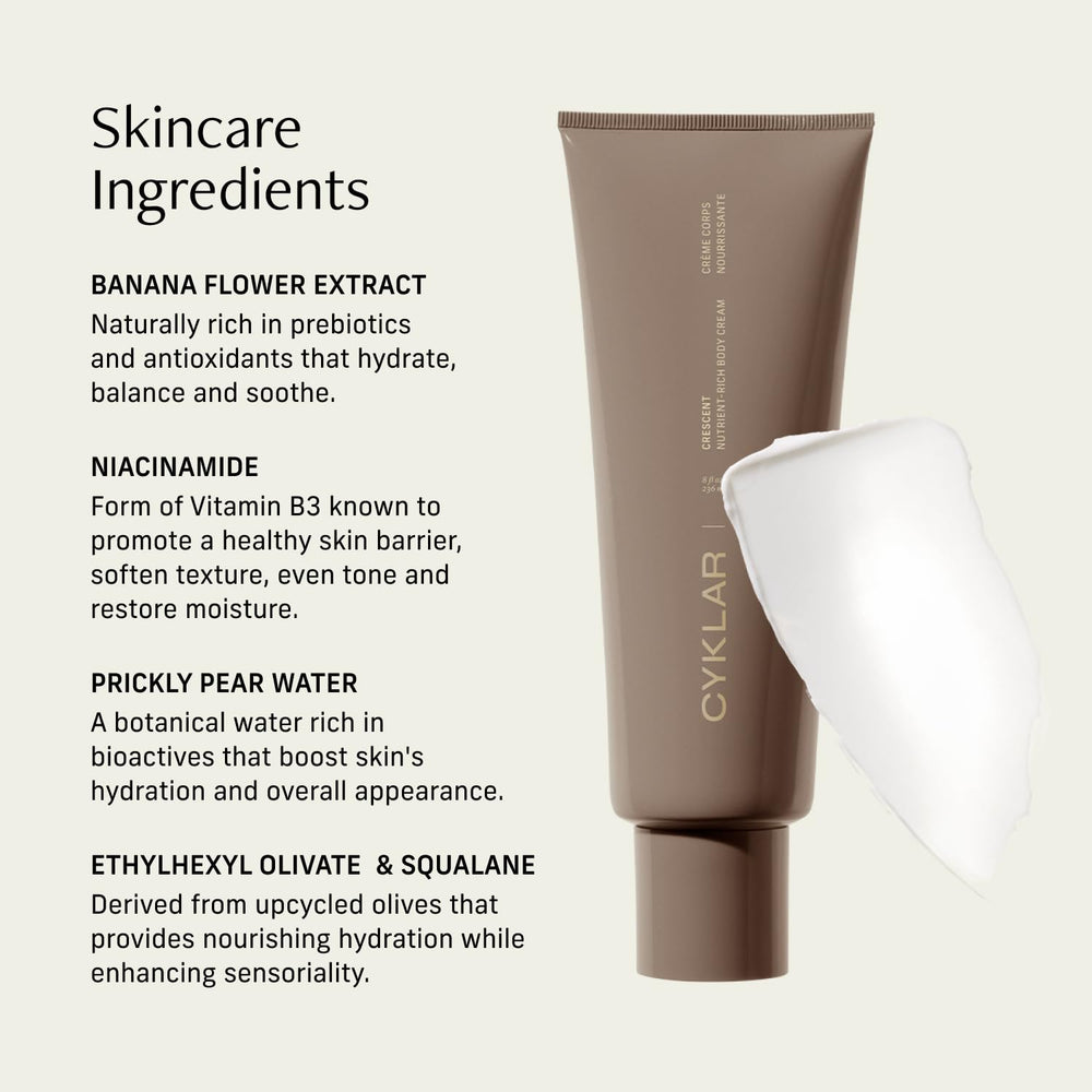 CYKLAR Rich texture moisturizer image demonstrates fast-absorbing daily hydration.