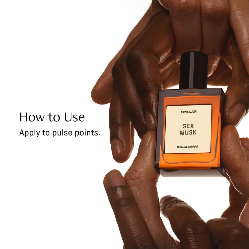 CYKLAR rose-tonka-musk note evokes lasting warmth on skin