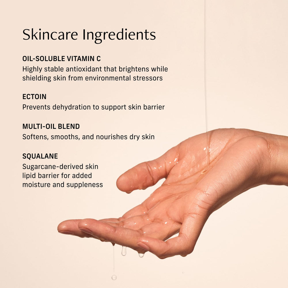 CYKLAR self-care routine at bath time using oil for post-shower care.