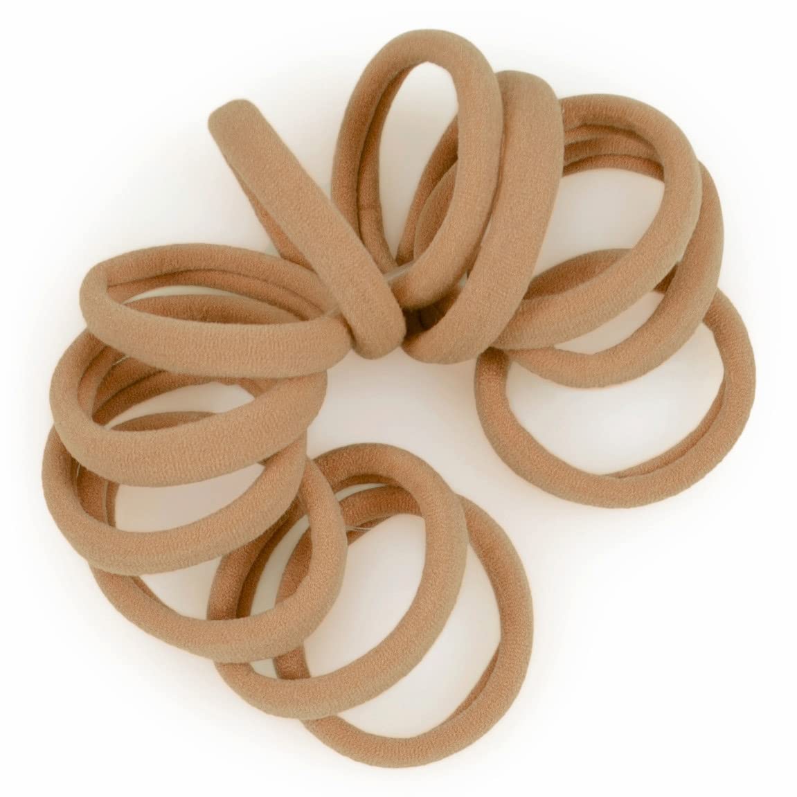 Cyndibands seamless hair ties packaging shown for gentle snag-free all-day wear