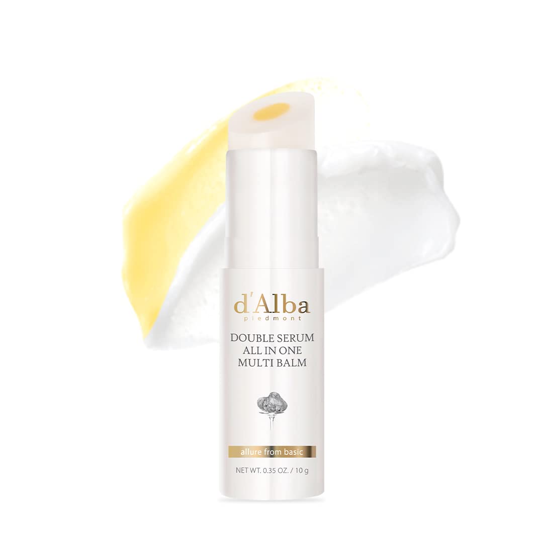 d'alba Piedmont double serum balm stick for on-the-go wrinkle care and brightness