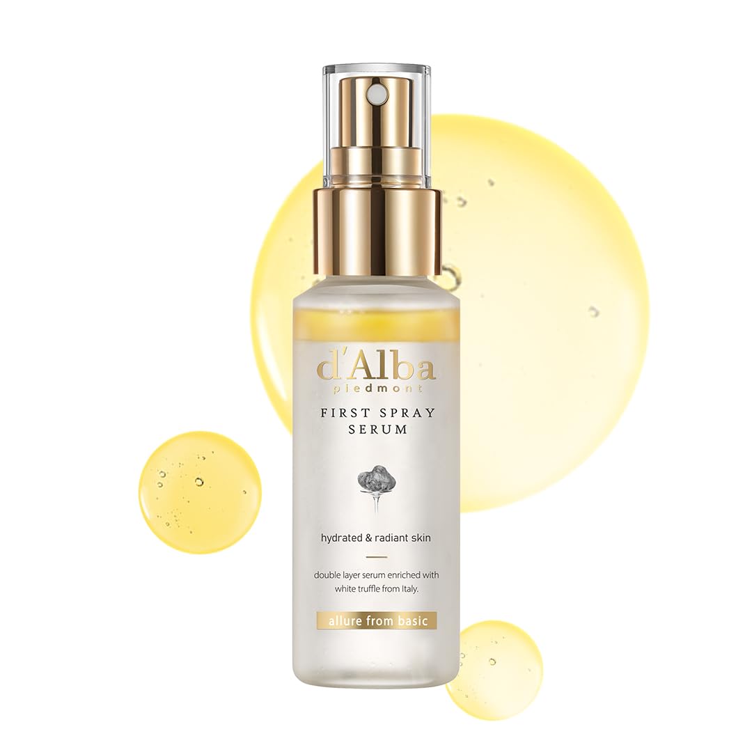 d'alba Piedmont First Spray Serum bottle for instant hydration and glow
