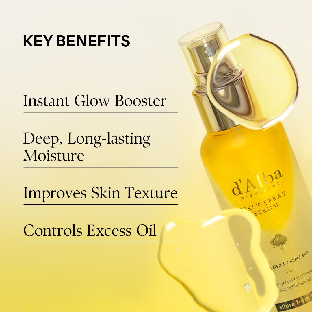 d'alba Piedmont Non-Comedogenic formula ideal for all skin types