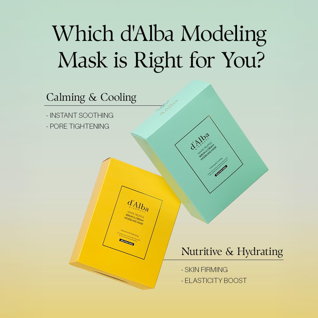d'alba Piedmont post-use glow indicating smooth, hydrated skin after mask.