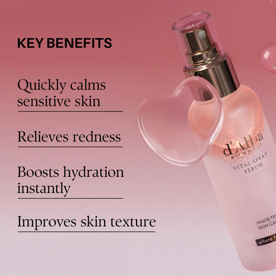 d'alba Piedmont truffle spray texture refinement for smoother skin