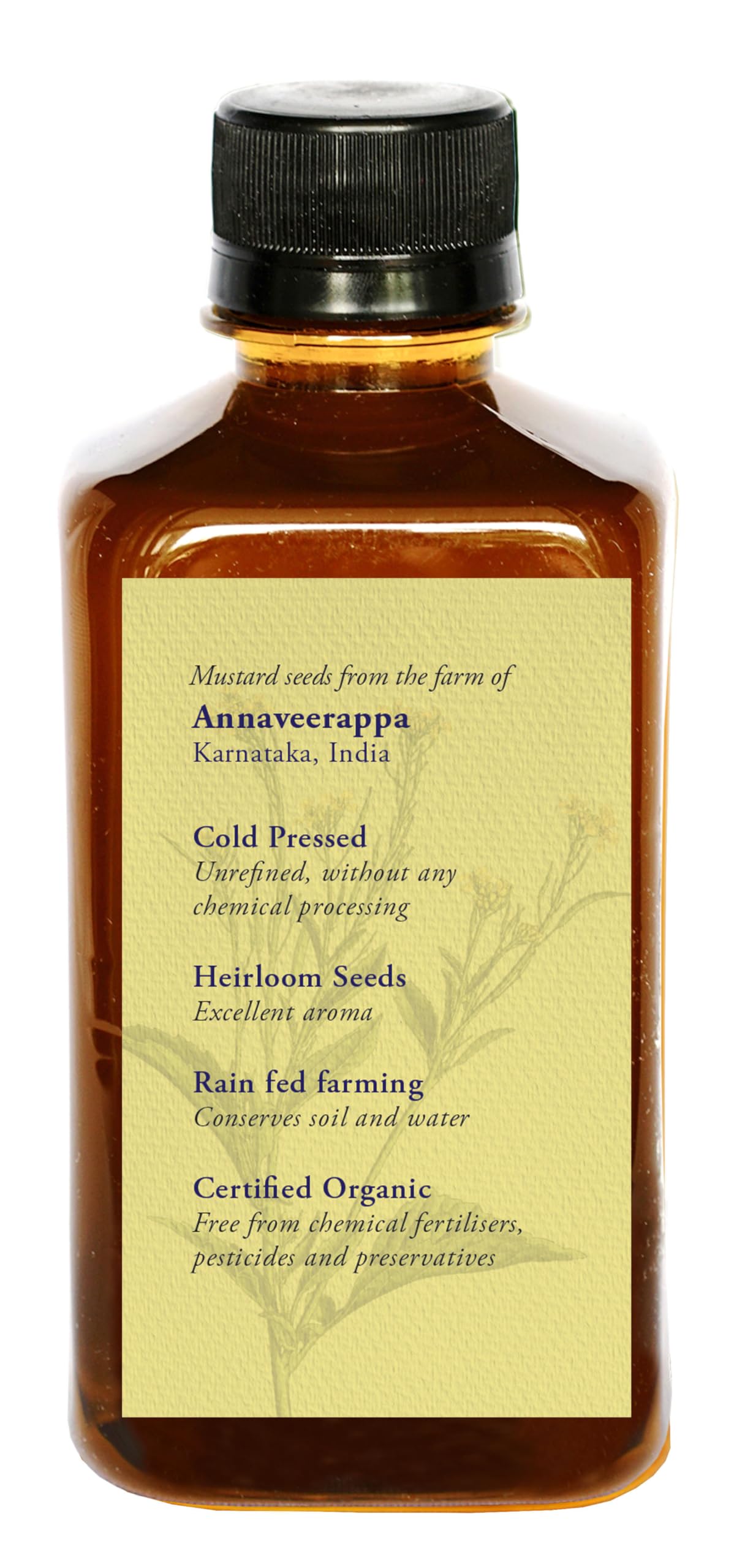 DAANA mustard oil pre-shower massage on skin promotes smooth, hydrated skin.