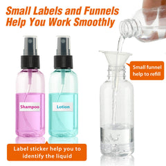 Dabacc travel-friendly spray bottles ideal for toiletries, essential oils, or perfumes.
