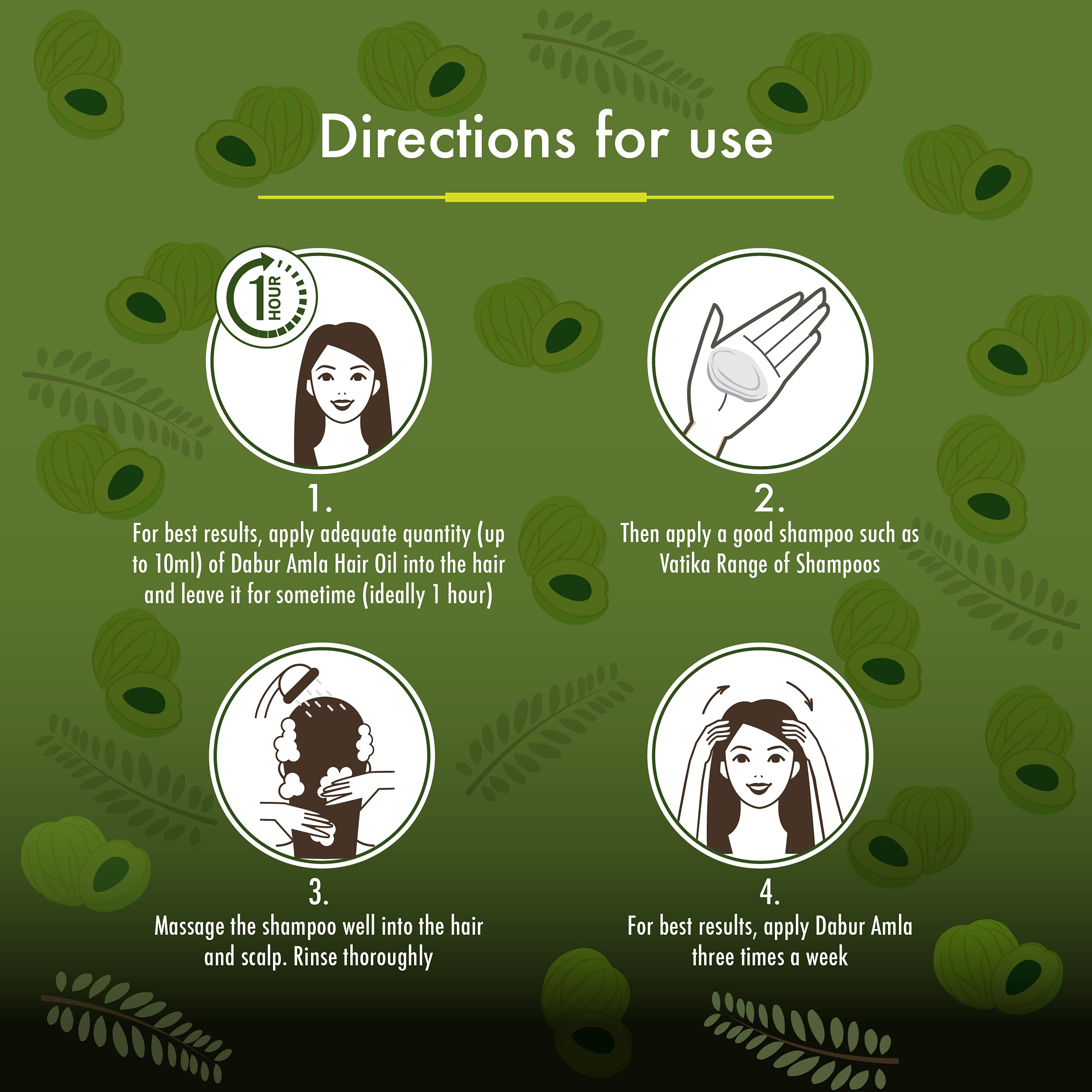 Dabur Amla Hair Oil dry-frizzy-hair focuses on smoothing and conditioning.