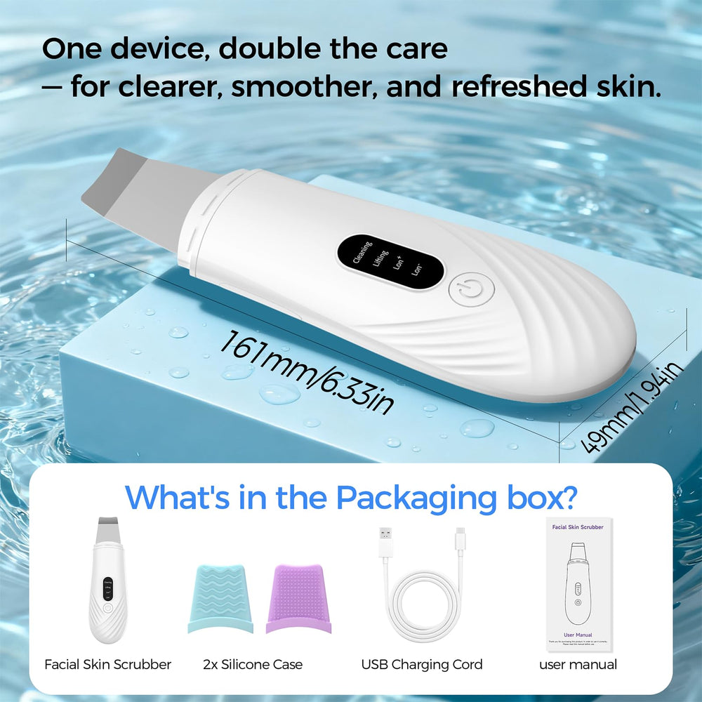 DABZAL Skin Scrubber compact design ideal for travel and on the go cleansing