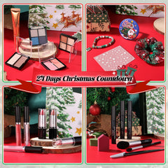 DAGEDA Beauty Advent Calendar 2025 makeup palette highlights creative daily looks