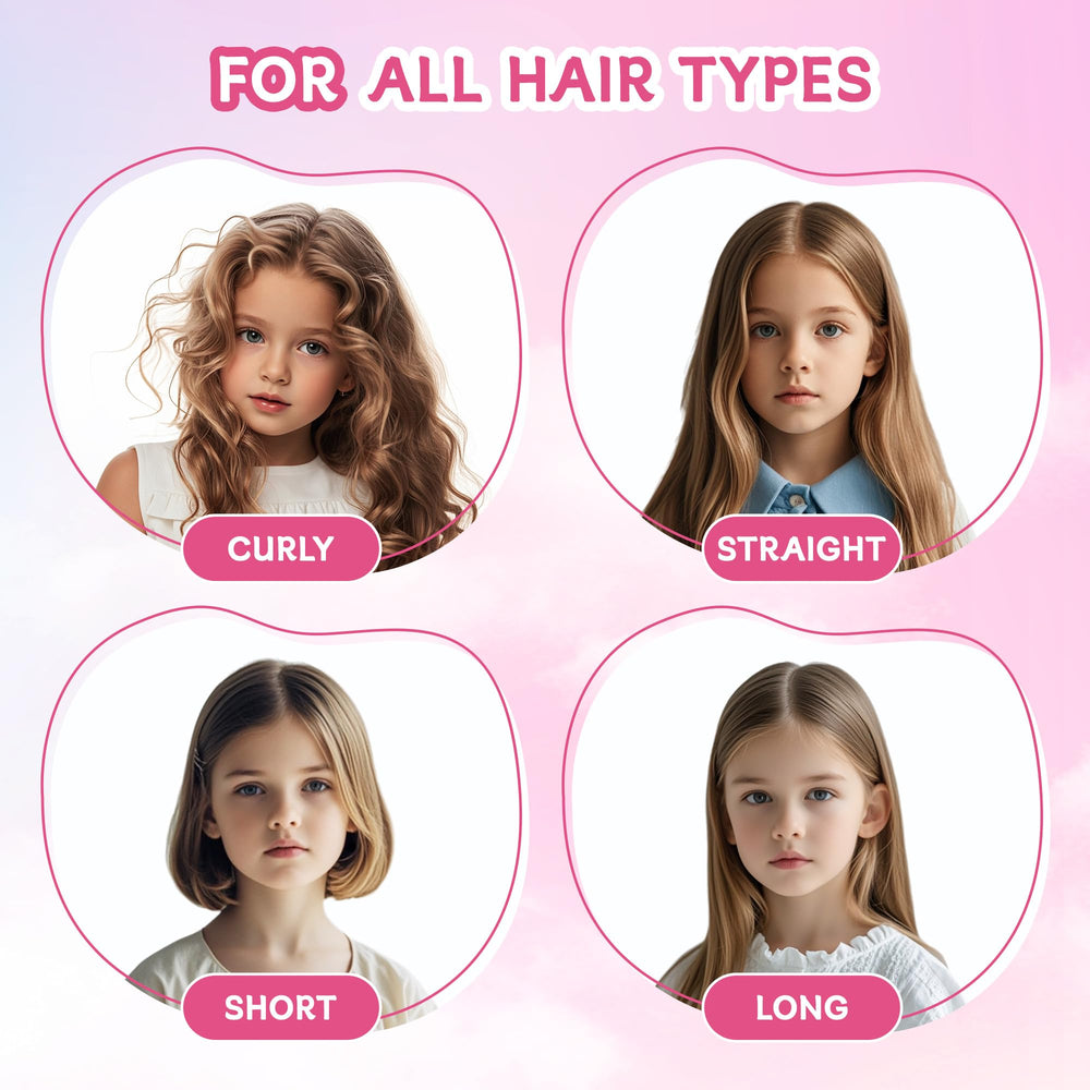 DAGORTE soft silk fabric touch shows hair-friendly material for gentle curl formation