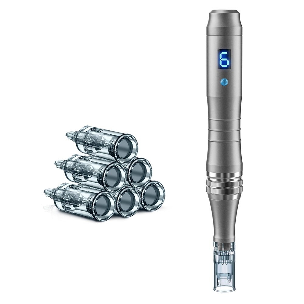 DAHOZE DermaStamp pen packaging-case keeps tools organized on-the-go.